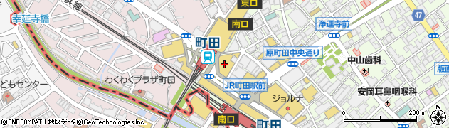 なでしこ町田店周辺の地図