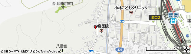 兵庫県豊岡市高屋740周辺の地図