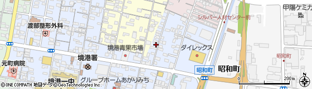 鳥取県境港市上道町2123周辺の地図