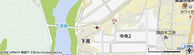 岐阜県美濃市663周辺の地図