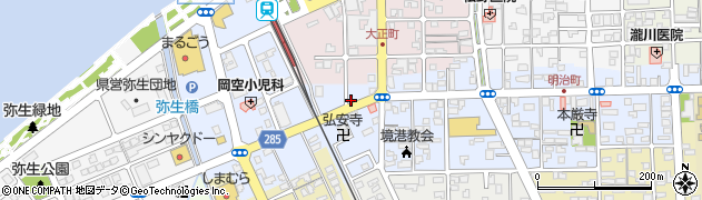 マルジン・ふとん店周辺の地図