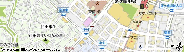 都筑区総合庁舎周辺の地図