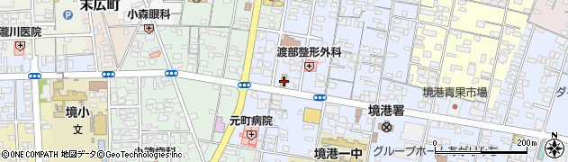 鳥取県境港市上道町1989周辺の地図