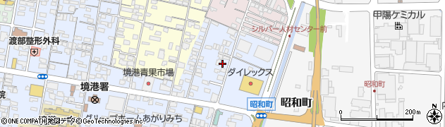 鳥取県境港市上道町2179-12周辺の地図