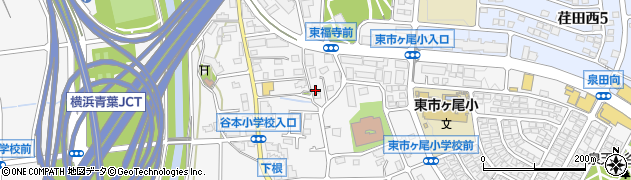神奈川県横浜市青葉区市ケ尾町625周辺の地図