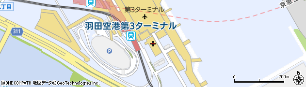 農林水産省横浜植物防疫所羽田空港支所旅客担当周辺の地図