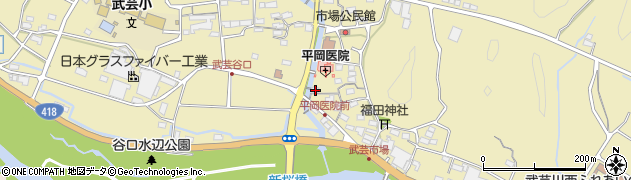 岐阜県関市武芸川町谷口836周辺の地図