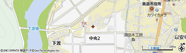 岐阜県美濃市852周辺の地図