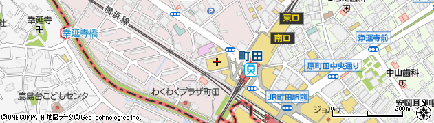 株式会社特選呉服京彩　西友町田店周辺の地図