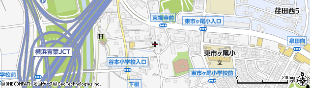 神奈川県横浜市青葉区市ケ尾町625-2周辺の地図