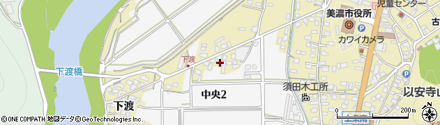 岐阜県美濃市852-1周辺の地図