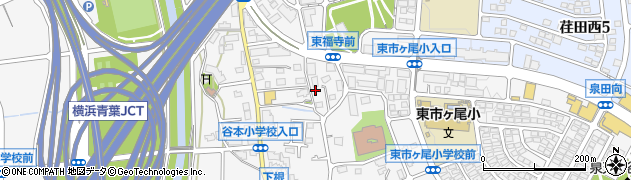 神奈川県横浜市青葉区市ケ尾町625-1周辺の地図