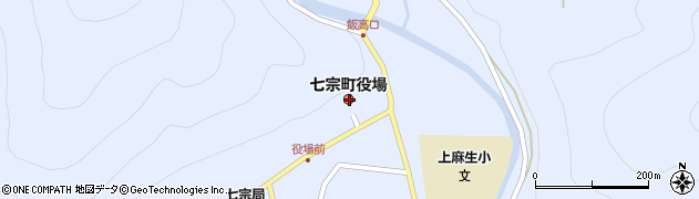 岐阜県加茂郡七宗町周辺の地図