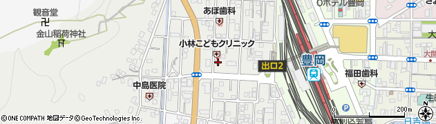 兵庫県豊岡市高屋988周辺の地図