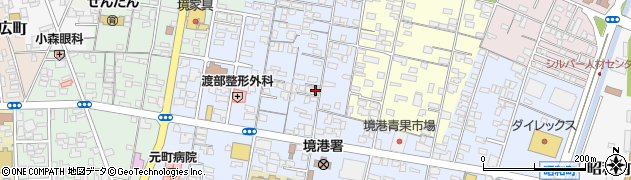 鳥取県境港市上道町2017-3周辺の地図