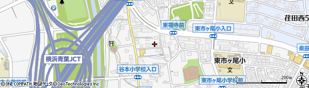 神奈川県横浜市青葉区市ケ尾町628周辺の地図