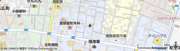 鳥取県境港市上道町2017周辺の地図