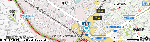 第一学院　町田校周辺の地図