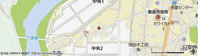 岐阜県美濃市863周辺の地図