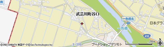 岐阜県関市武芸川町谷口340周辺の地図