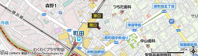 鍵開けの生活救急車　町田市エリア専用ダイヤル周辺の地図