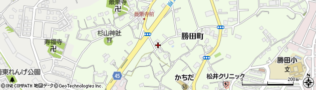 神奈川県横浜市都筑区勝田町1159周辺の地図