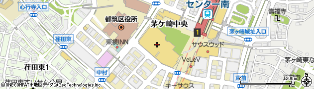 モアメーム・港北東急ショッピングセンター店周辺の地図