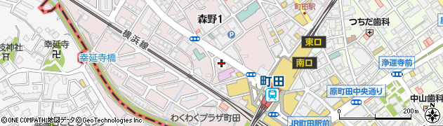 日本生命保険相互会社　ライフプラザ町田・ご来店窓口周辺の地図