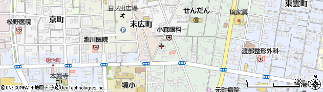 鳥取県境港市元町1584周辺の地図