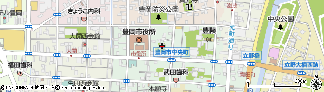 田中寺周辺の地図