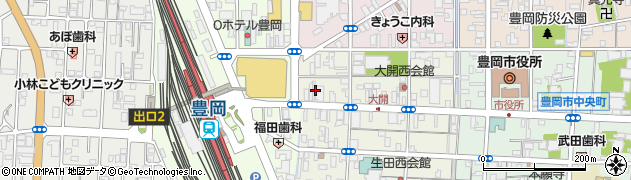 個室居酒屋 しき彩 豊岡駅前店周辺の地図