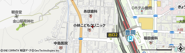 兵庫県豊岡市高屋986周辺の地図