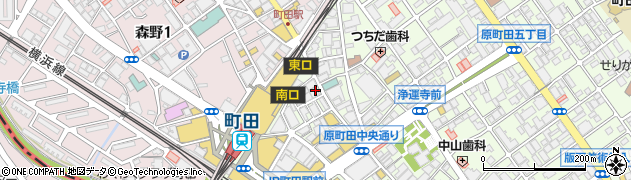 四十八漁場 町田駅前店周辺の地図