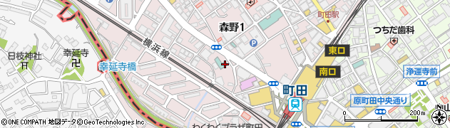 ホテルリソル町田周辺の地図