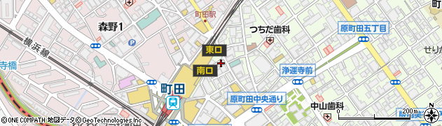 大戸屋小田急町田東口店周辺の地図