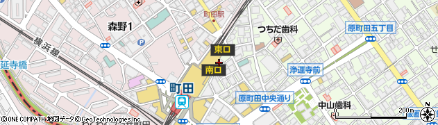株式会社白洋舎　町田小田急承り所周辺の地図