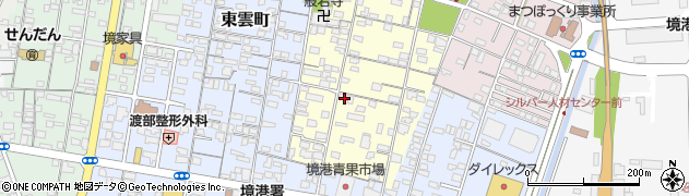 鳥取県境港市花町117周辺の地図