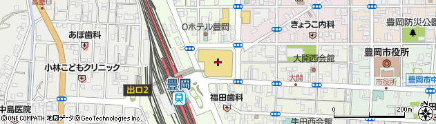 ママのリフォームアイティ豊岡店周辺の地図