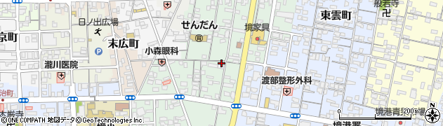 鳥取県境港市元町1852周辺の地図