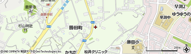 神奈川県横浜市都筑区勝田町829周辺の地図