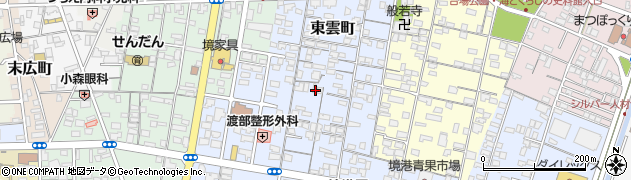 鳥取県境港市上道町2008周辺の地図