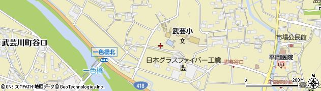 岐阜県関市武芸川町谷口690周辺の地図
