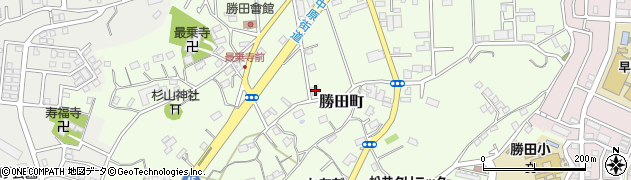 神奈川県横浜市都筑区勝田町1030周辺の地図
