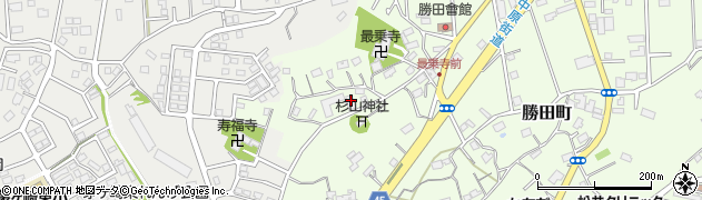 神奈川県横浜市都筑区勝田町1247周辺の地図
