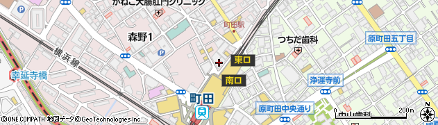 食べ放題 元氣七輪焼肉 牛繁 町田駅前店周辺の地図