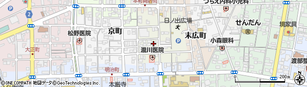 鳥取県境港市日ノ出町97周辺の地図
