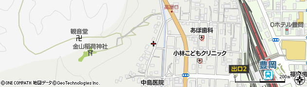 兵庫県豊岡市高屋850周辺の地図