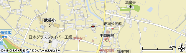 岐阜県関市武芸川町谷口1253周辺の地図