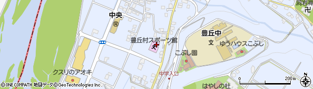 豊丘村　スポーツ館周辺の地図
