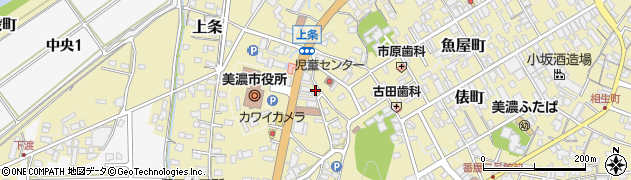 岐阜県美濃市2039周辺の地図